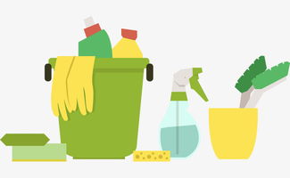 清洁工具素材图片免费下载 高清装饰图案与PSD资源推荐